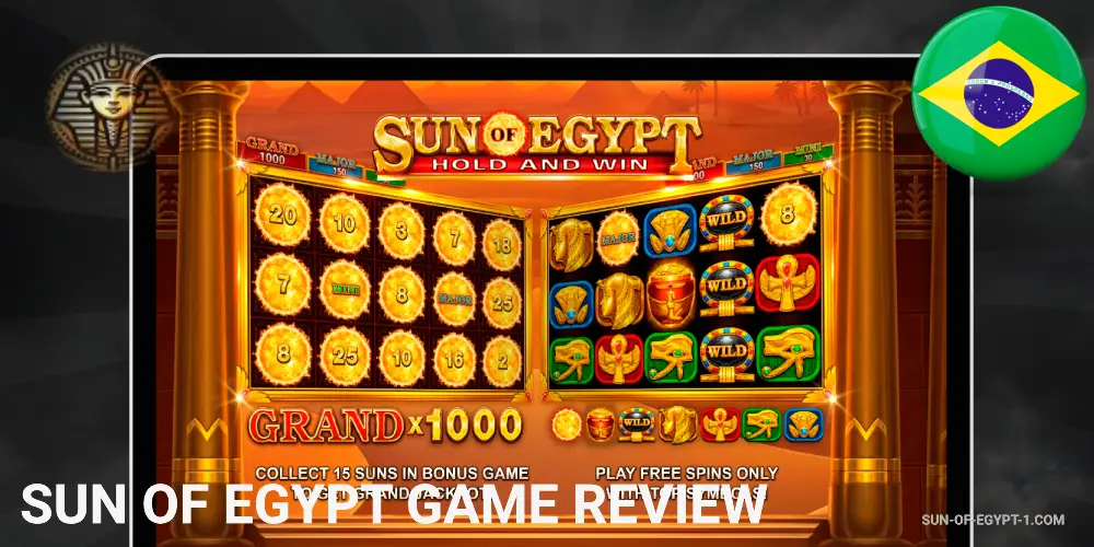 Jogo Sun of Egypt Online: Os melhores sites para jogar no Brasil 2025 - Main Preview