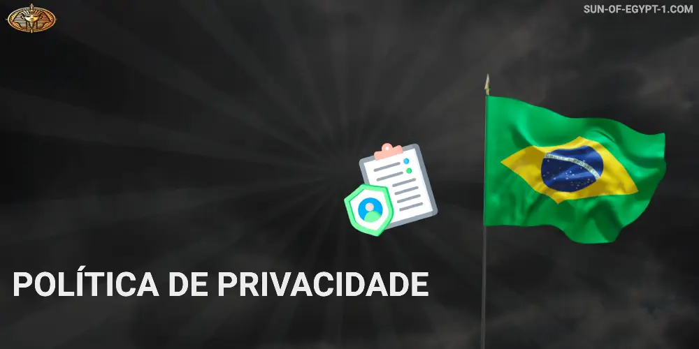 Política de privacidade Sun of Egypt