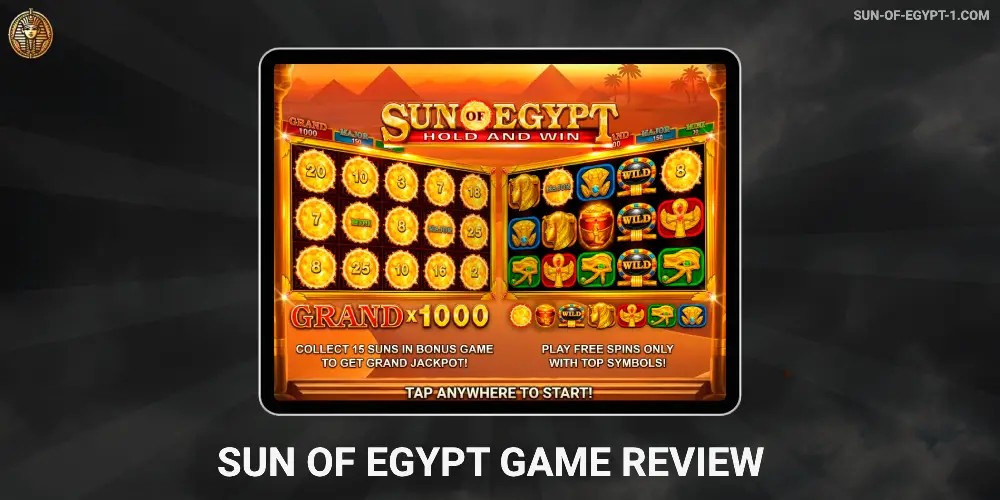 The Sun of Egypt Online: The best site to play in 2026 - Main Preview